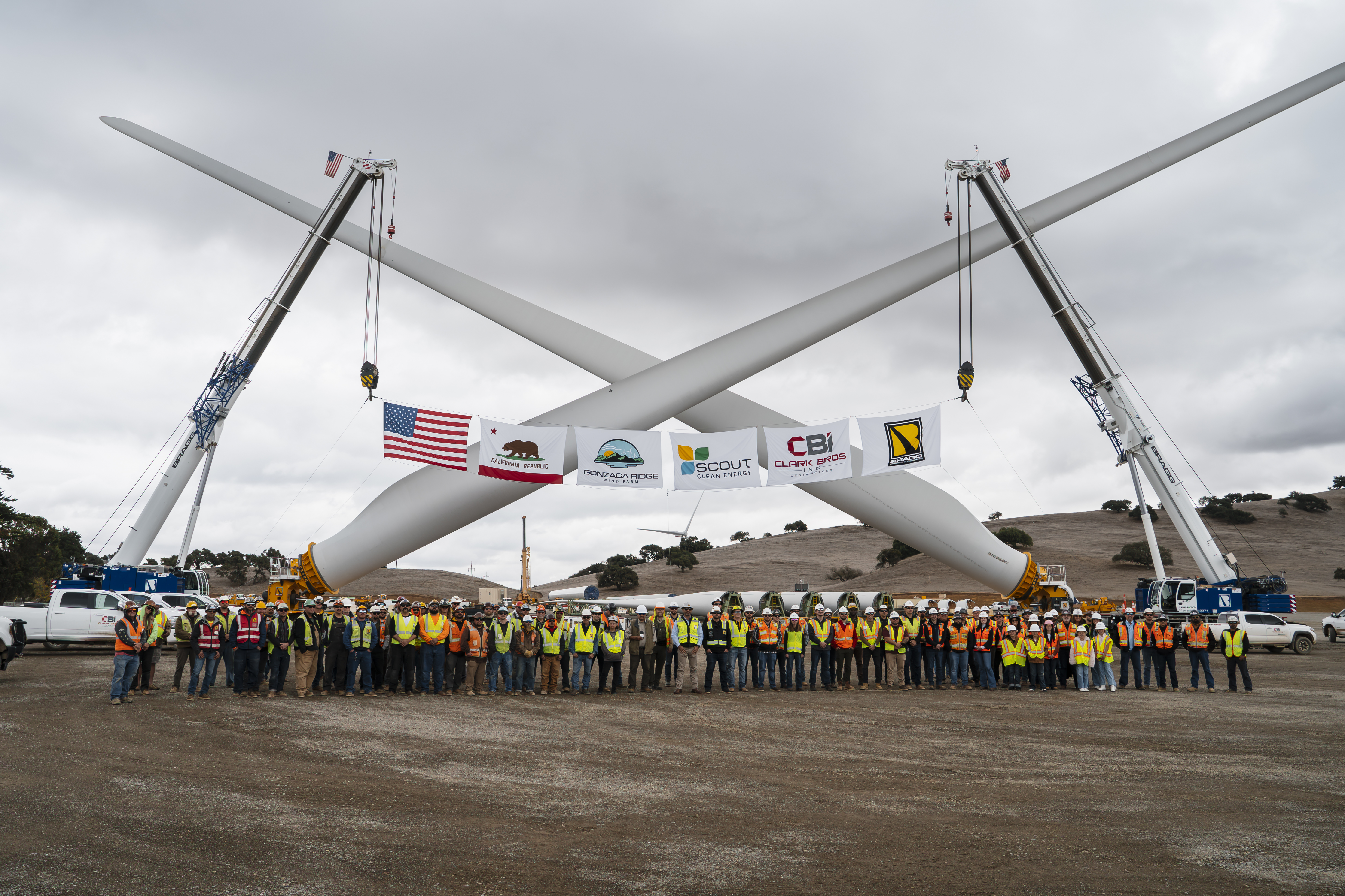 Gonzaga Wind Farm Project Reaches Major Milestone in California State Park Gonzaga Wind Farm Project Reaches Major Milestone in California State Park